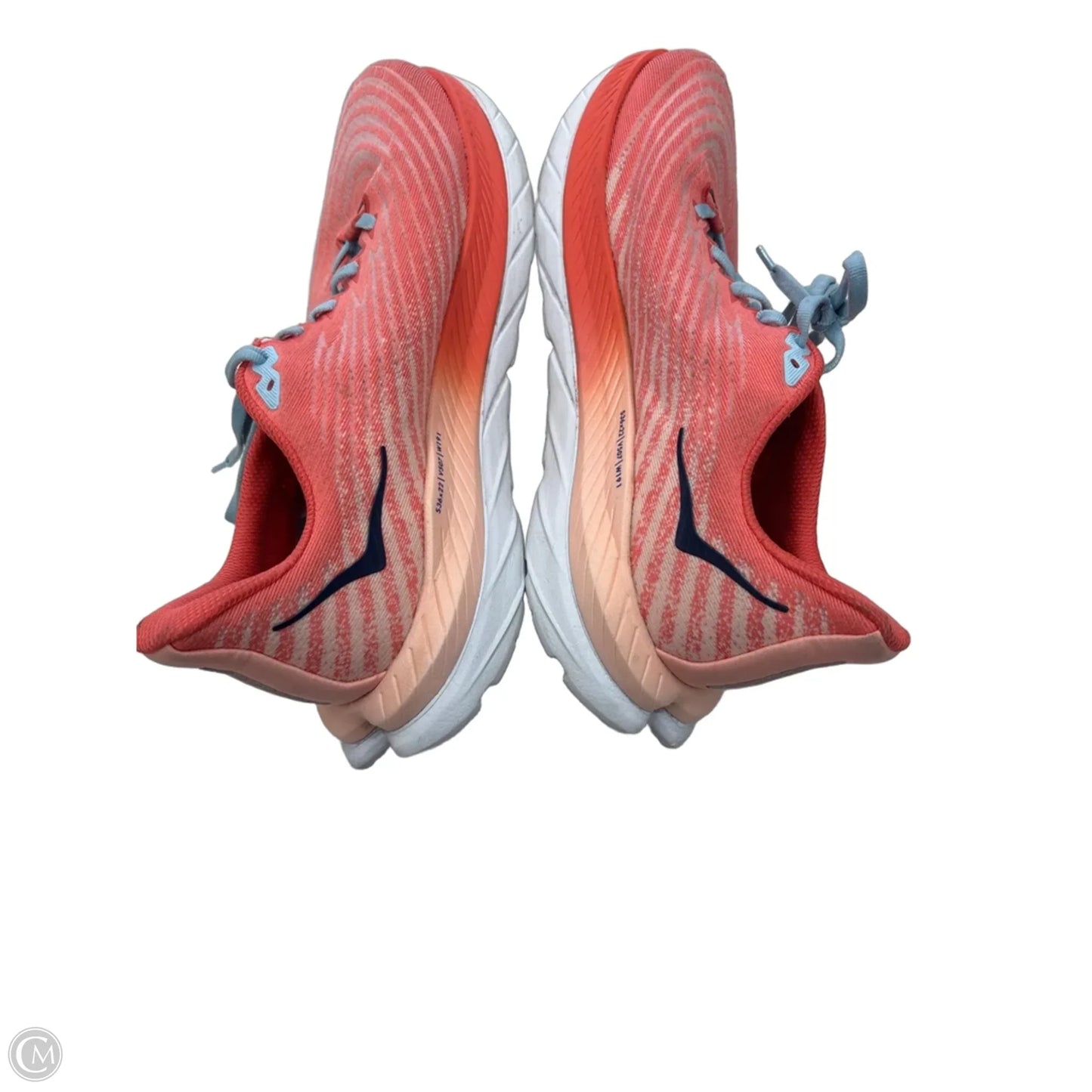Shoes Athletic By Hoka In Blue & Orange, Size: 9.5