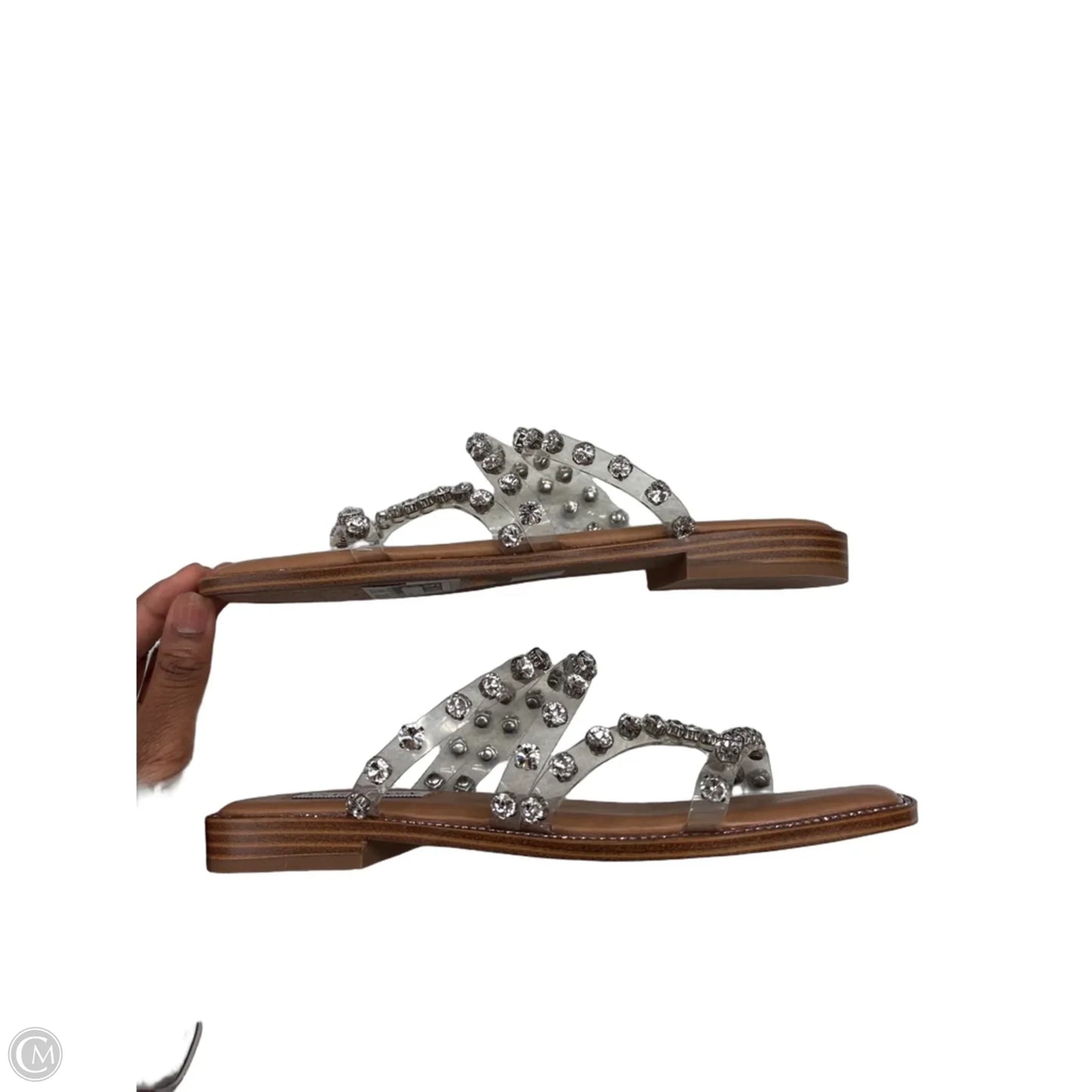 Sandals Flats By Steve Madden In Brown, Size: 7.5