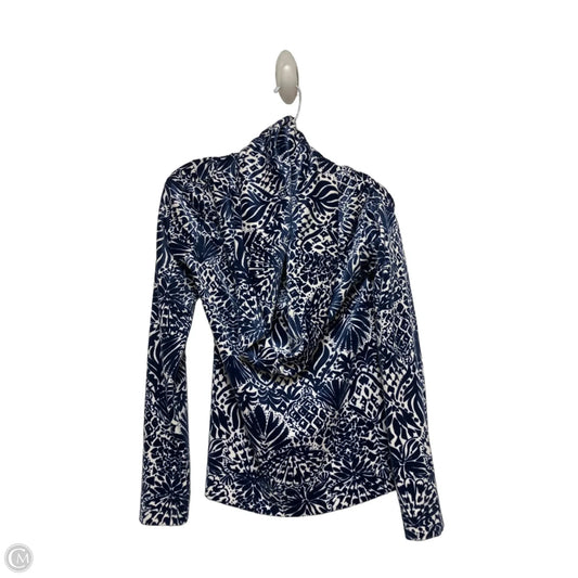 Sweater Designer By Lilly Pulitzer In Blue & White, Size: S