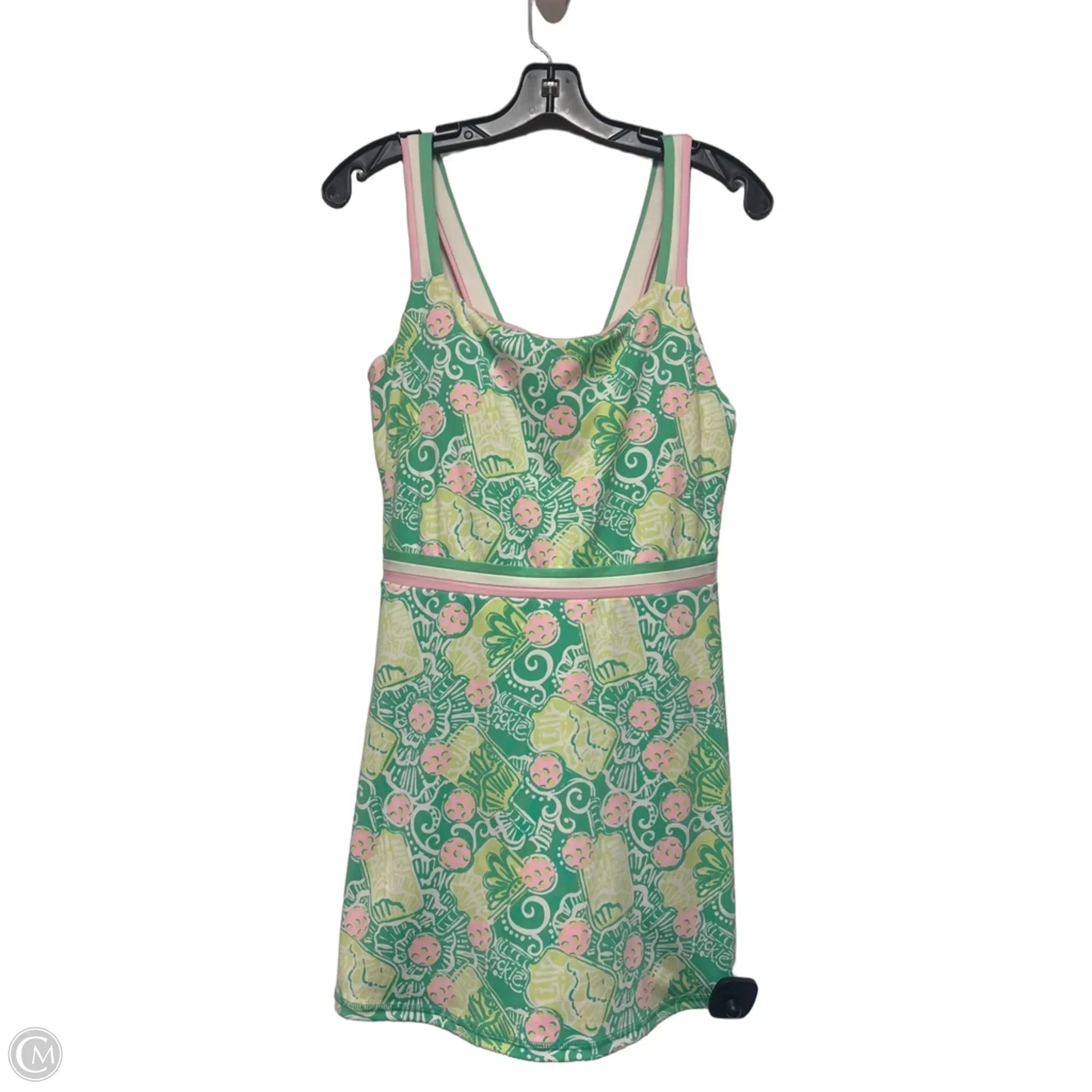 lilly pulitzer pink and green dress Flamingo Dress, Green/Pink Womens Size 00 have item Have you shopped our runwayready