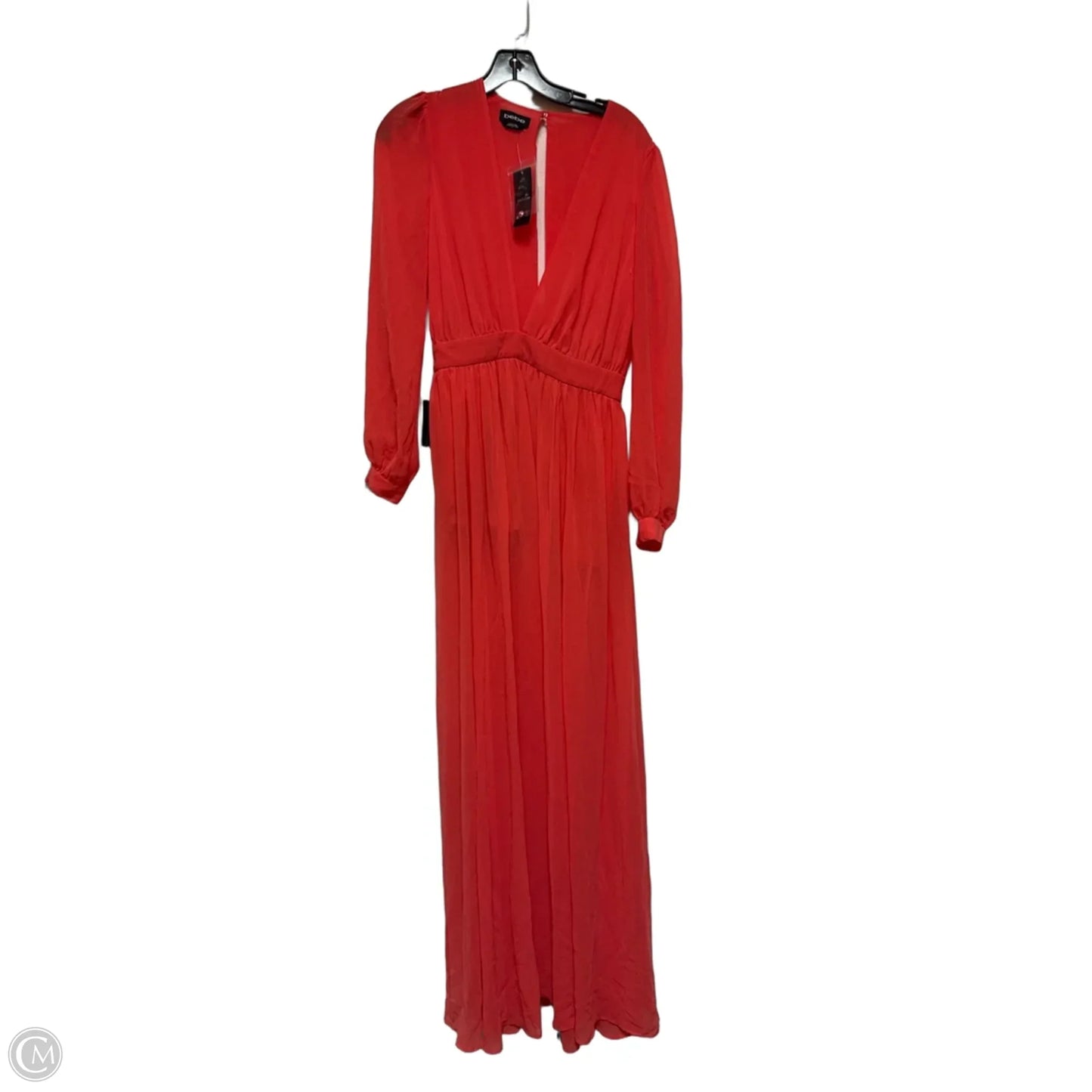 Dress Casual Maxi By Bebe In Coral, Size: S