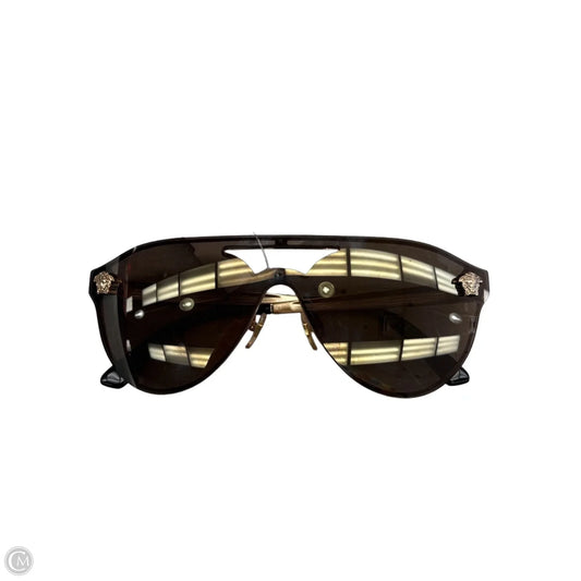 Sunglasses Luxury Designer By Versace, Size: