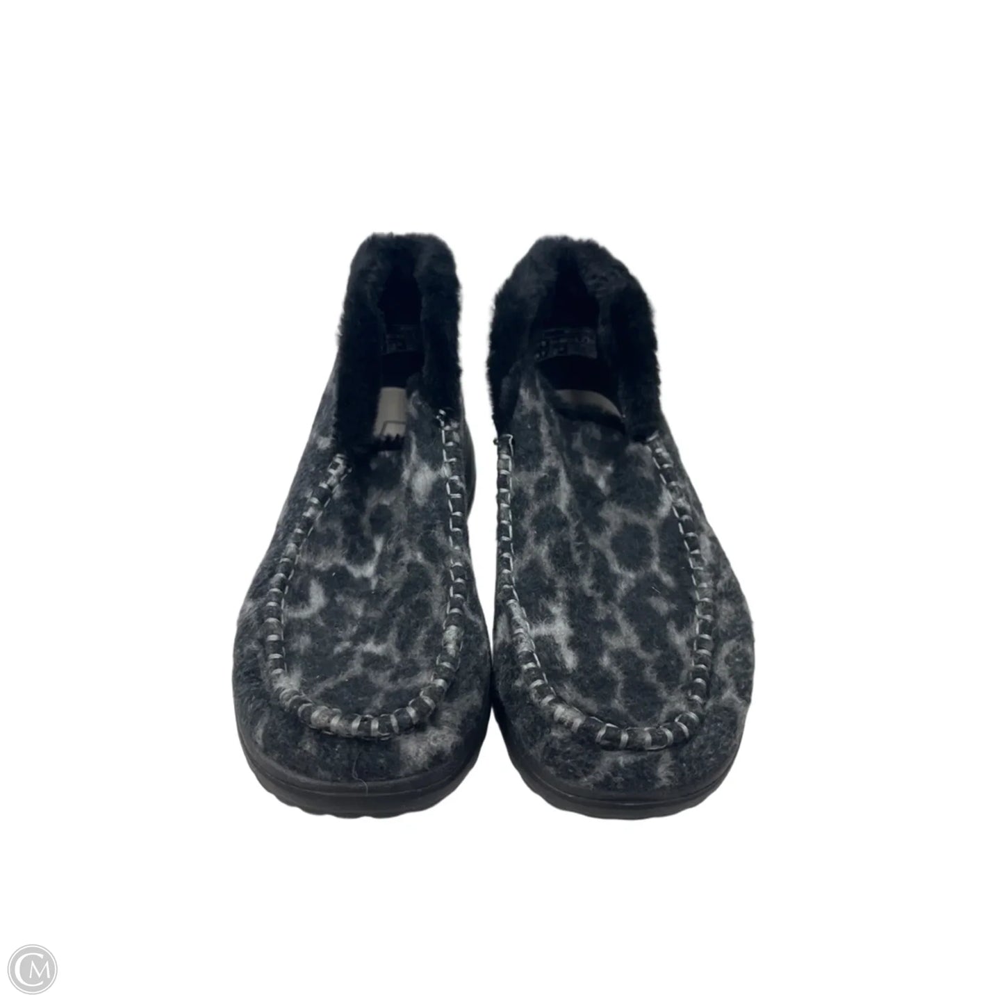 Boots Ankle Flats By Hey Dude In Animal Print, Size: 9
