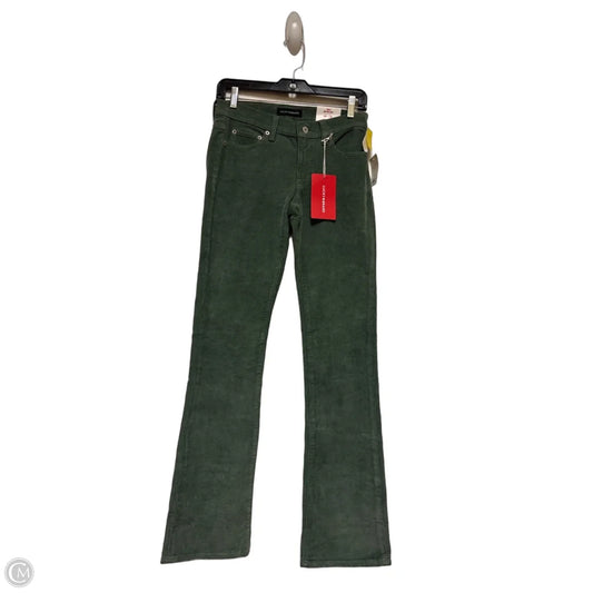 Pants Corduroy By Lucky Brand In Green, Size: 0