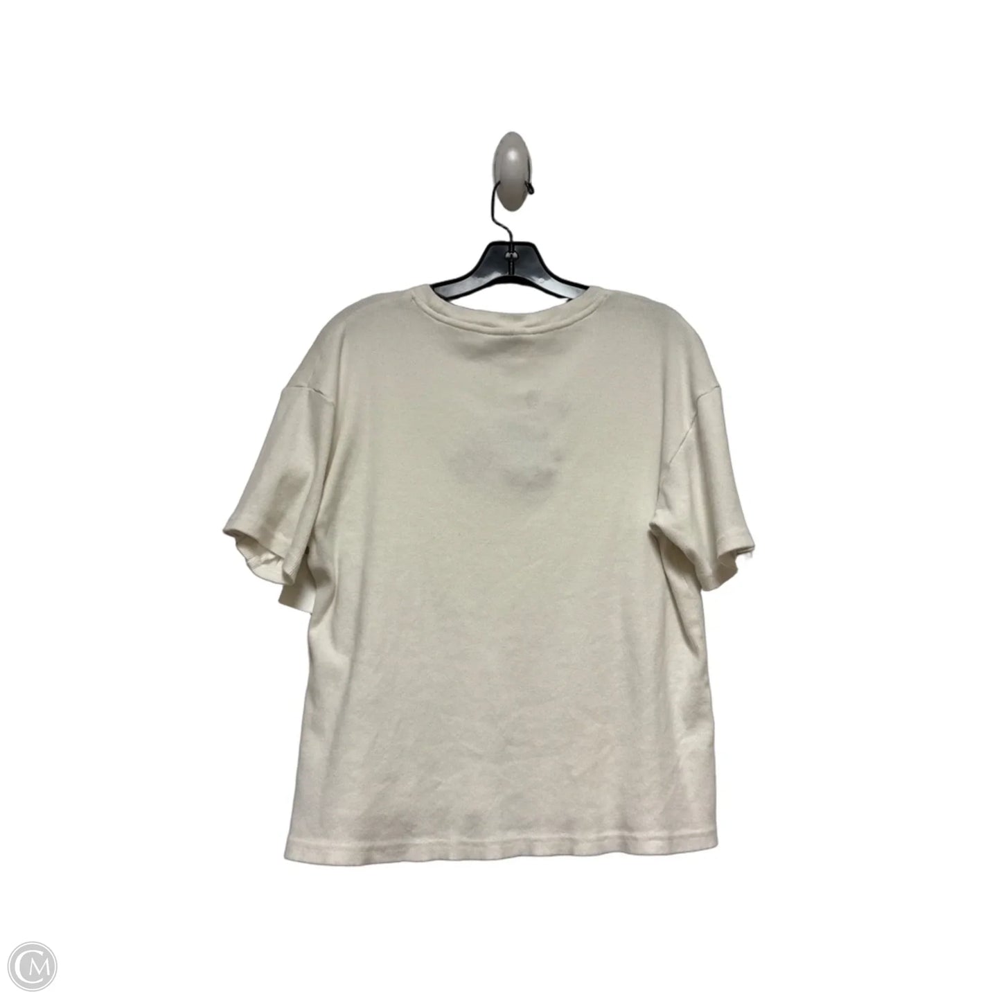 Top Short Sleeve Basic By Disney Store In White, Size: M