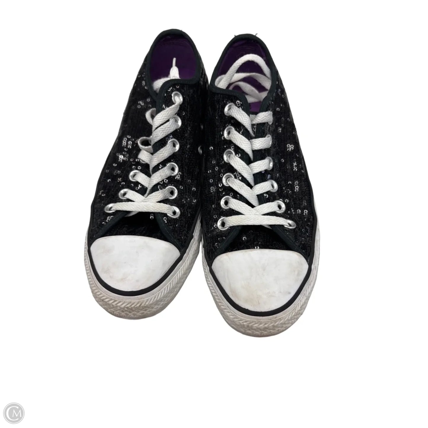 Shoes Sneakers By Converse In Black, Size: 8