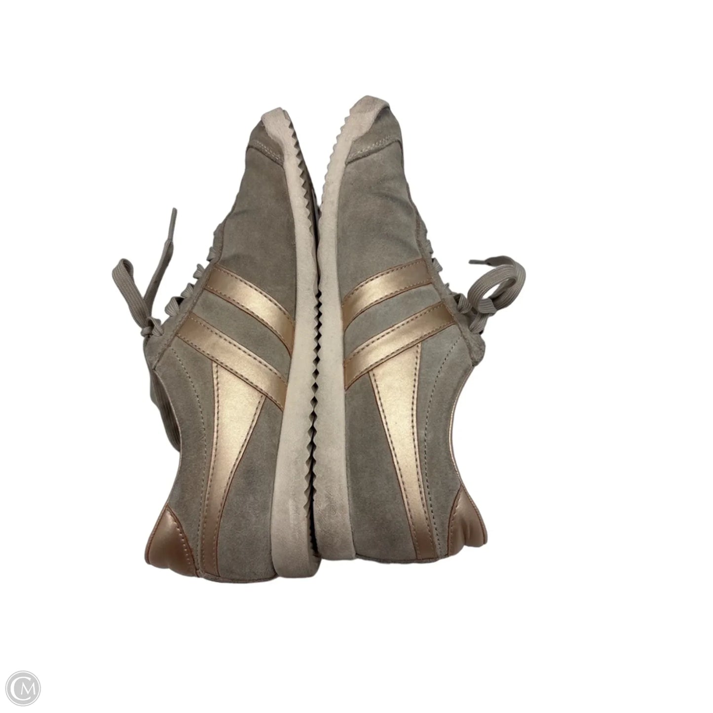 Shoes Sneakers By Gola In Brown & Gold, Size: 8