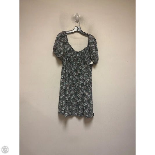 Dress Casual Short By American Eagle In Floral Print, Size: L