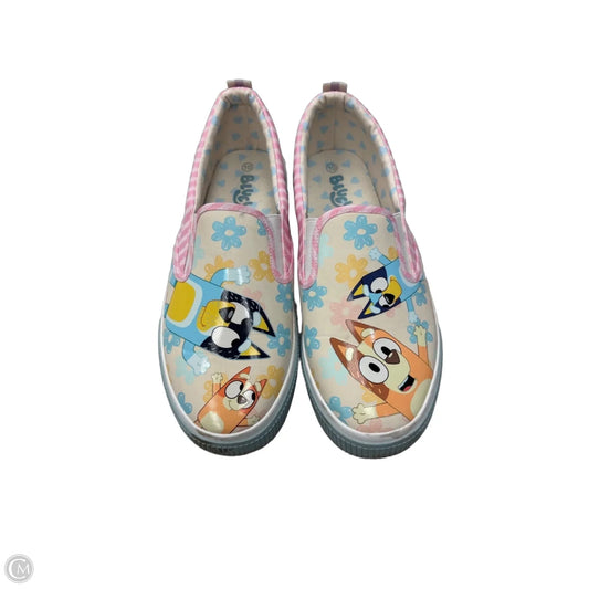 Shoes Flats By Clothes Mentor In Multi-colored, Size: 10