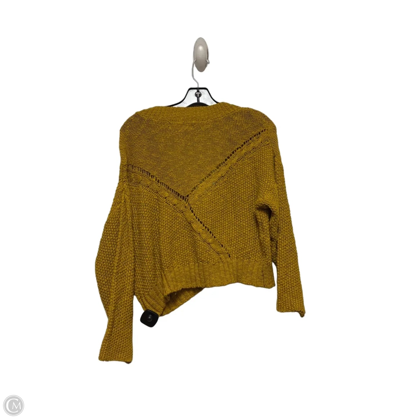 Sweater Cardigan By Natural Life In Yellow, Size: Xs