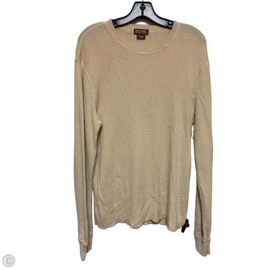 Sweater By Michael By Michael Kors In Tan, Size: L
