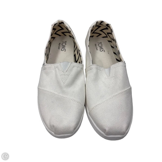 Shoes Flats By Toms In Cream, Size: 7