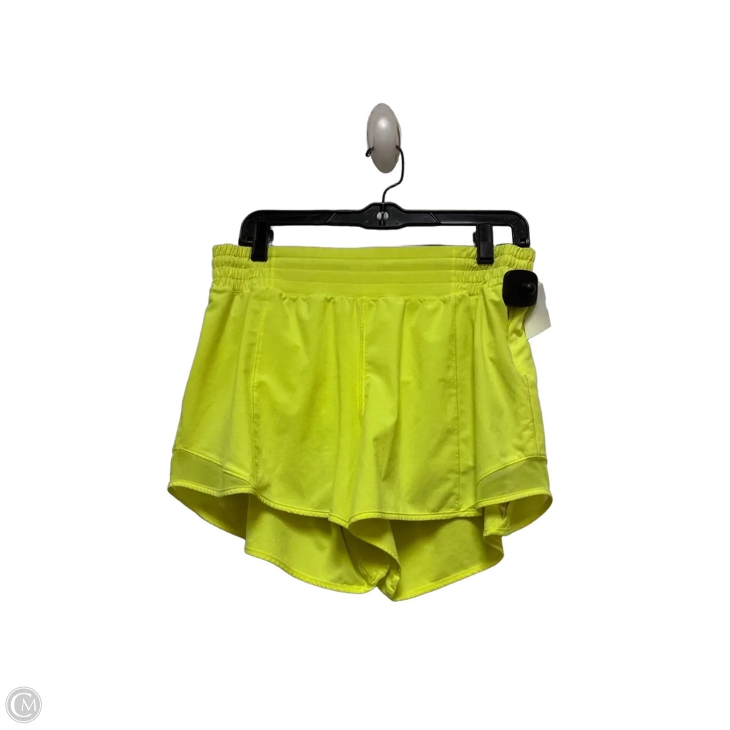 Athletic Shorts By Lululemon In Green, Size: 10