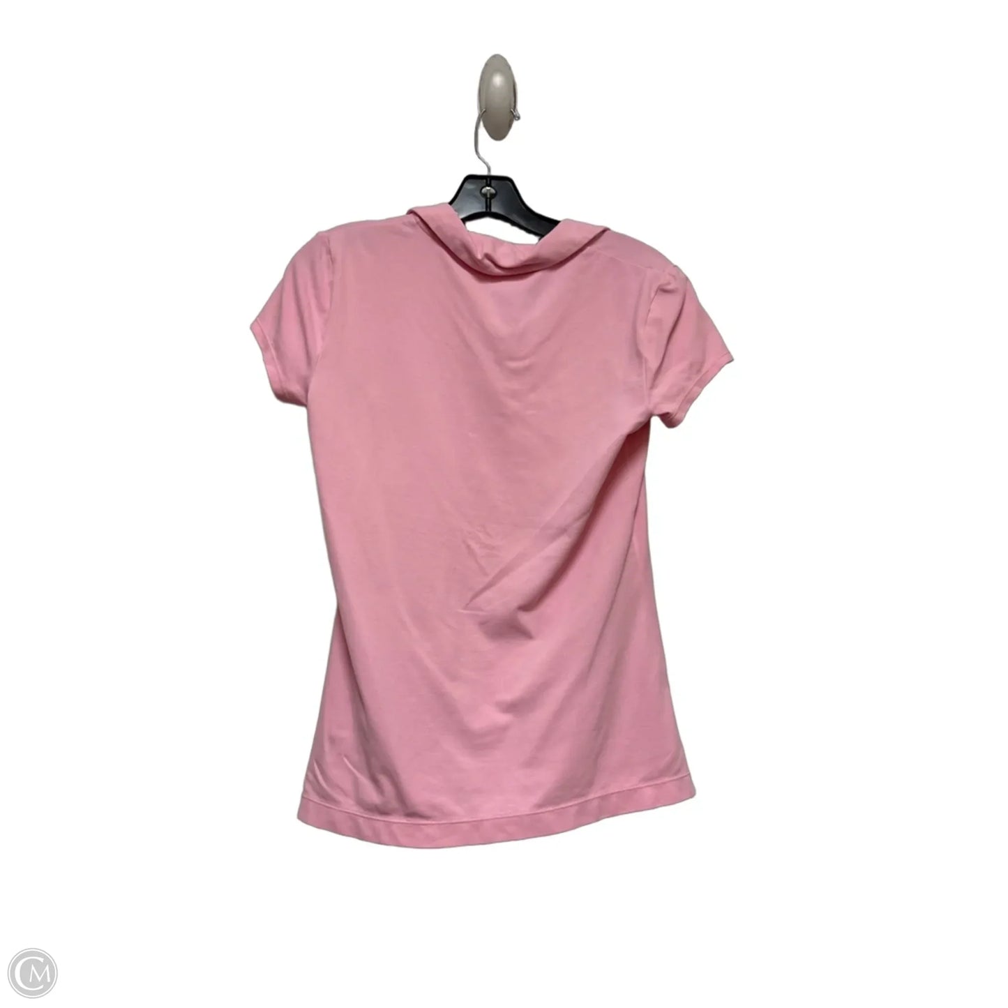 Top Short Sleeve Designer By Lilly Pulitzer In Pink, Size: S