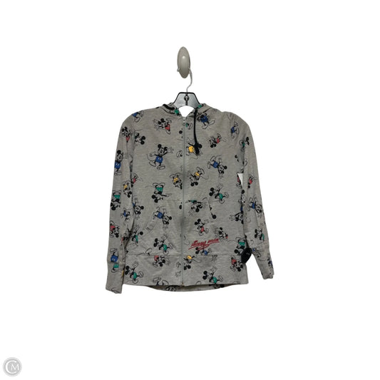 Sweatshirt Hoodie By Disney Store In Grey, Size: S