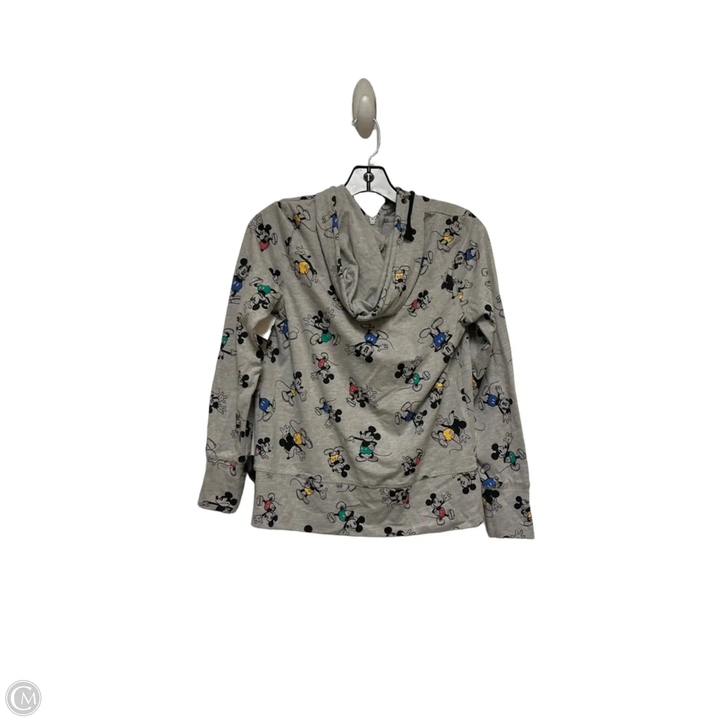 Sweatshirt Hoodie By Disney Store In Grey, Size: S