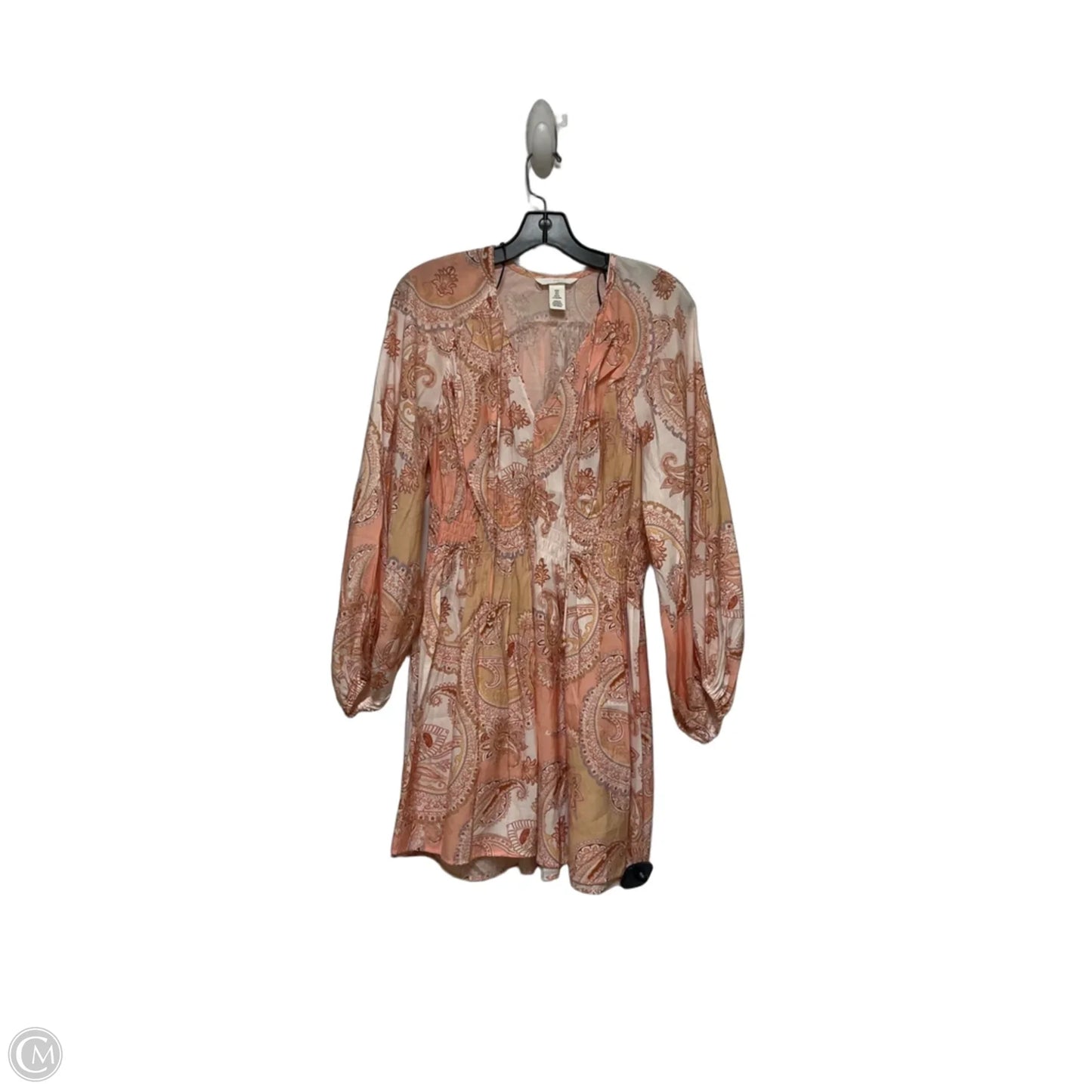 Dress Casual Short By H&m In Paisley Print, Size: S
