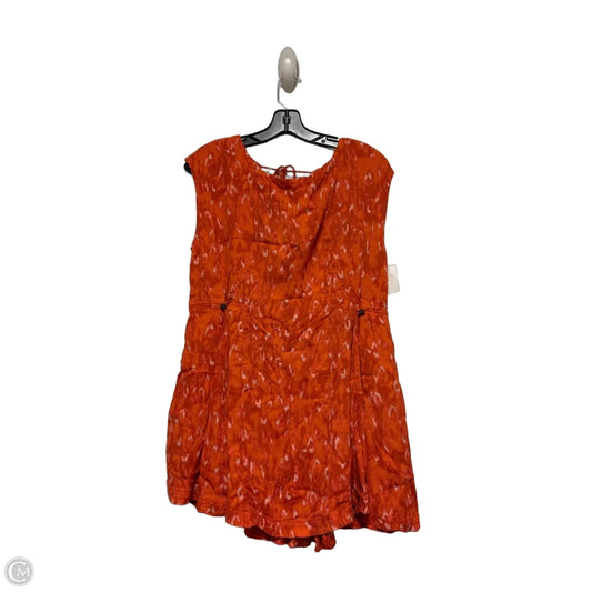 Dress Casual Short By Free People In Orange, Size: S