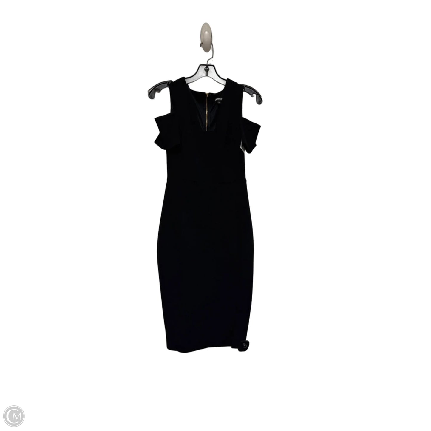 Dress Casual Short By Express In Black, Size: Xs