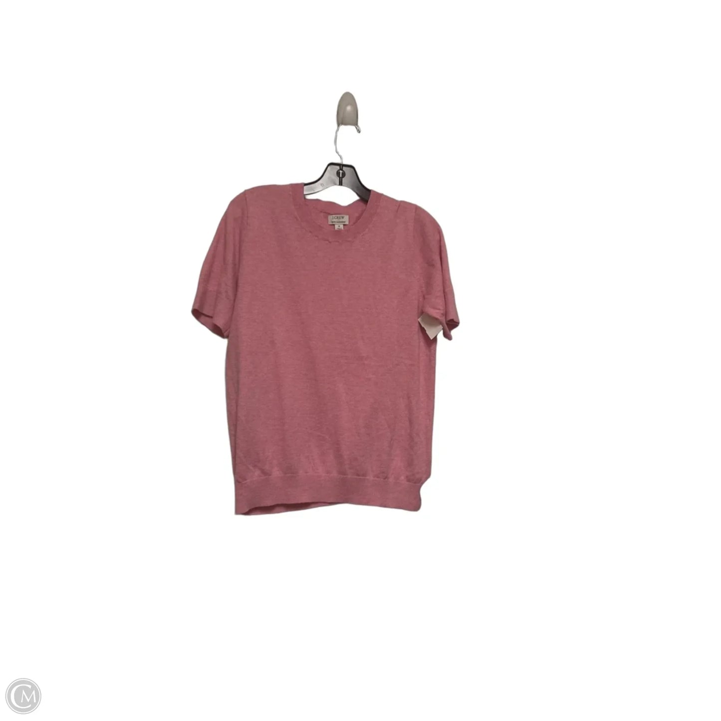 Sweater Short Sleeve By J. Crew In Pink, Size: S