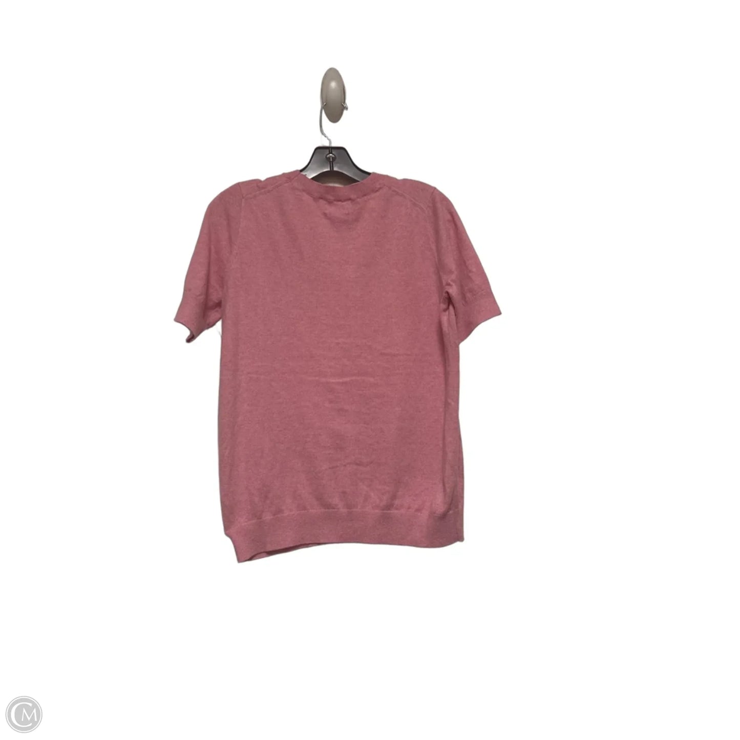 Sweater Short Sleeve By J. Crew In Pink, Size: S