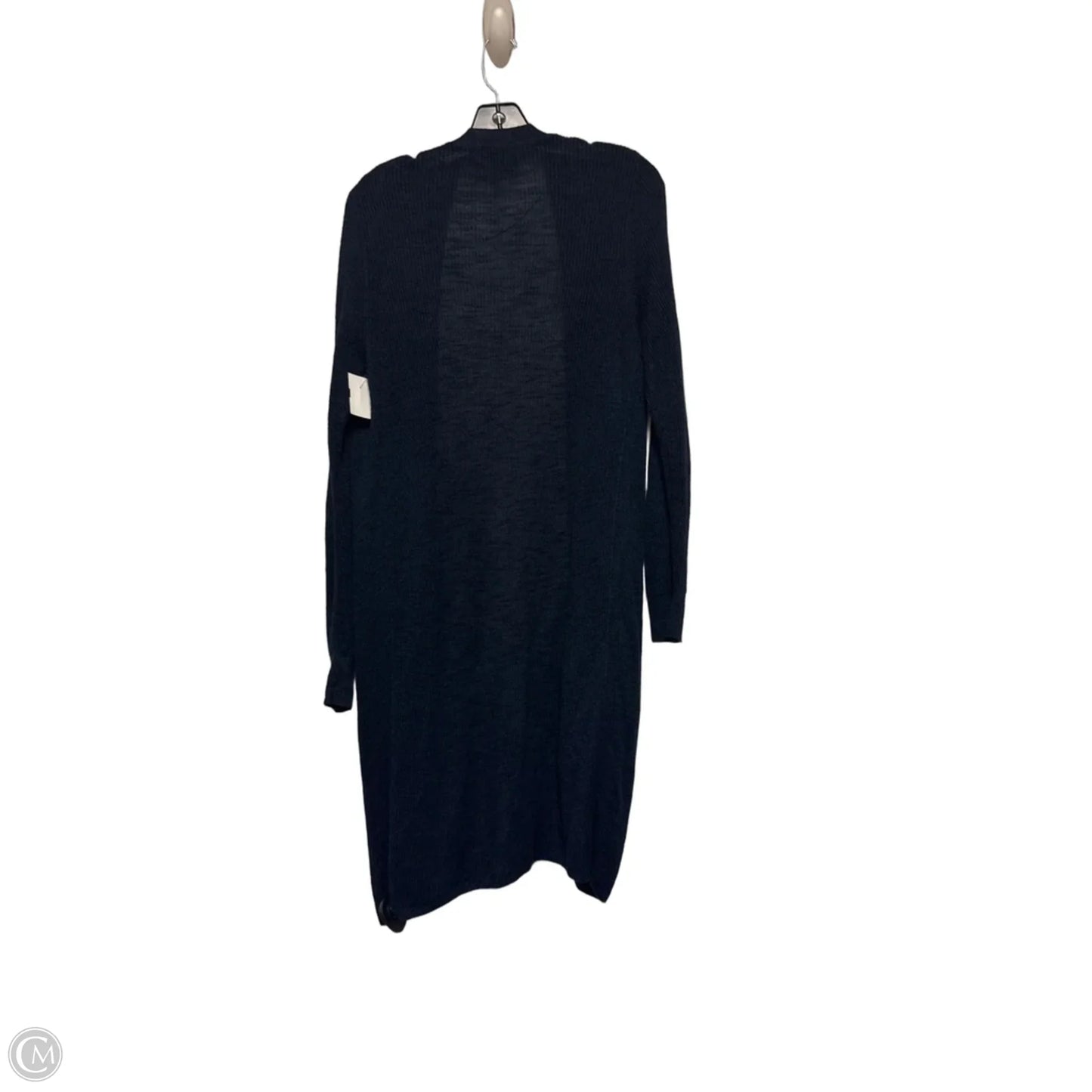 Sweater Cardigan By Banana Republic In Blue, Size: M