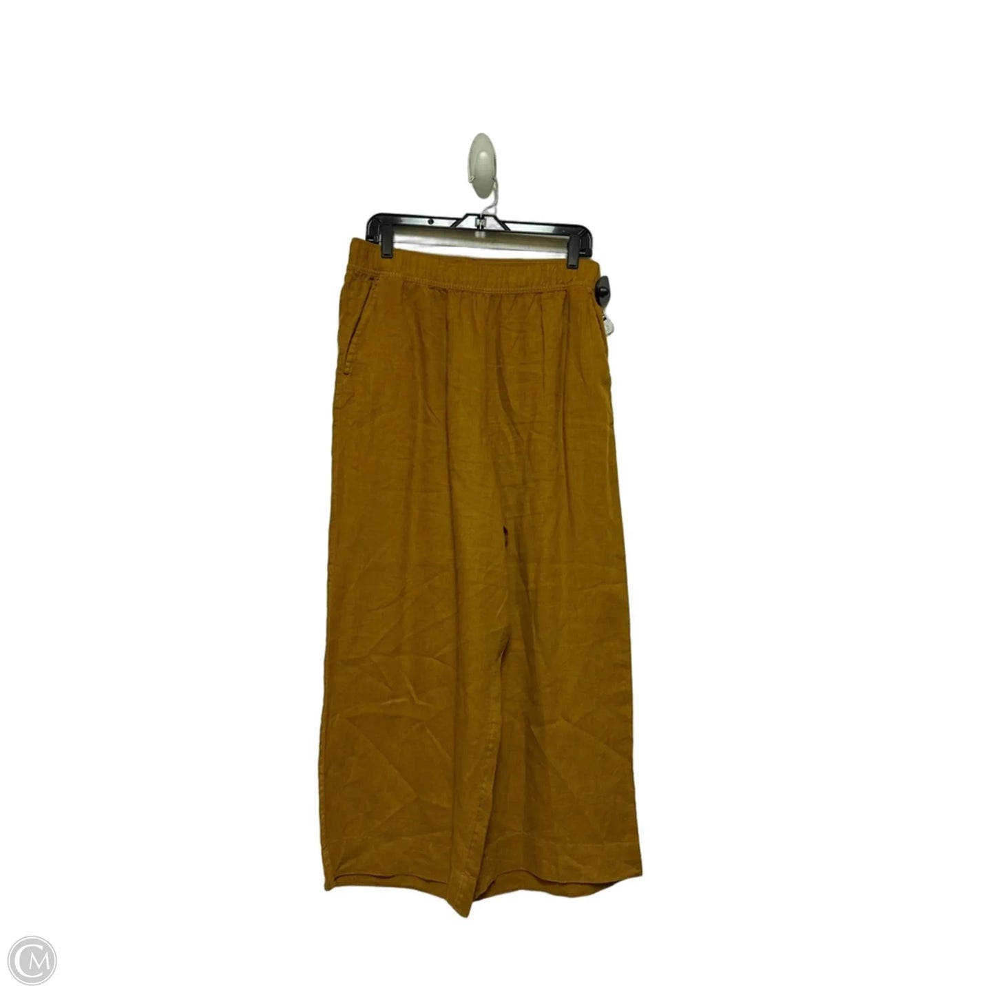 Pants Linen By Tahari In Yellow, Size: 12