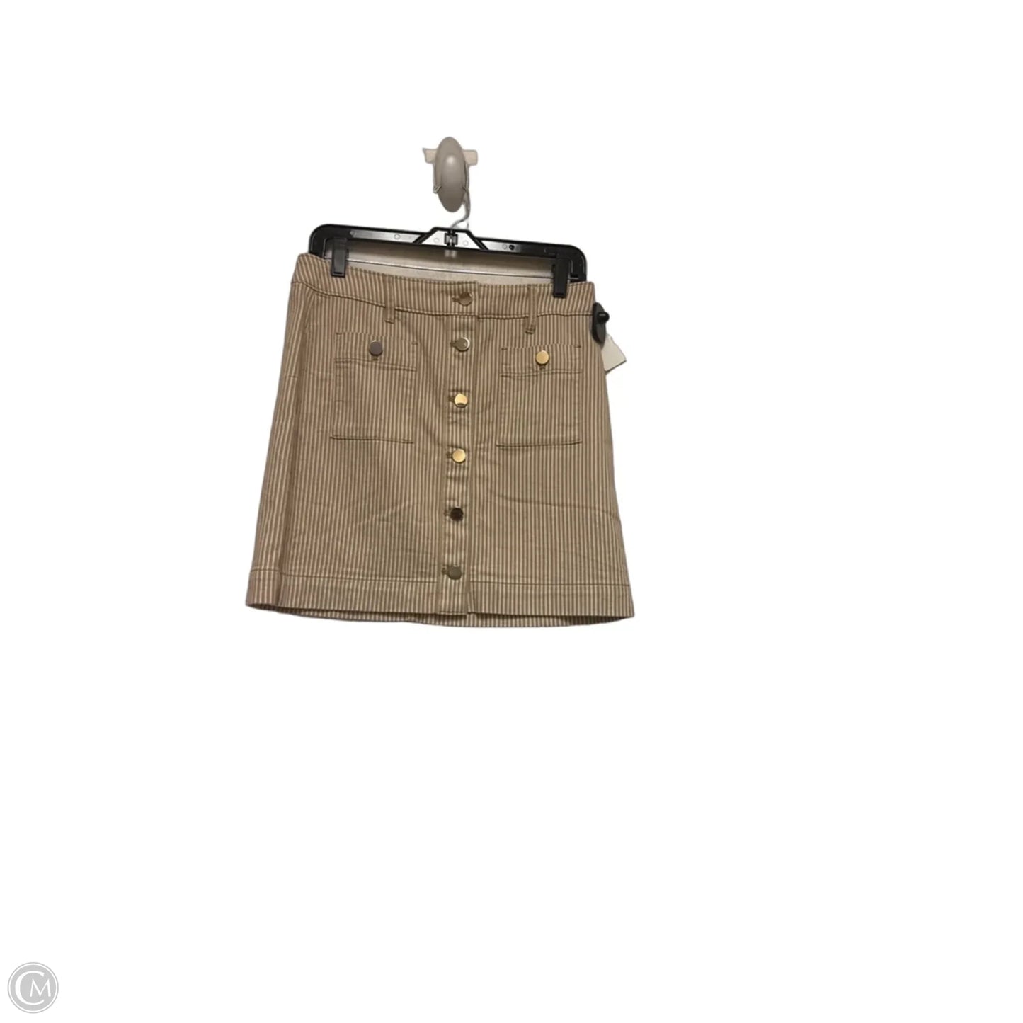 Skirt Mini & Short By White House Black Market In Striped Pattern, Size: 4