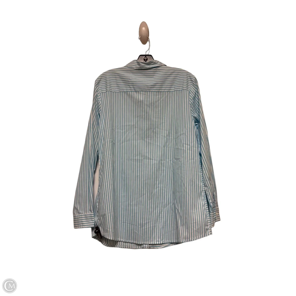 Top Long Sleeve By J Mclaughlin In Striped Pattern, Size: M