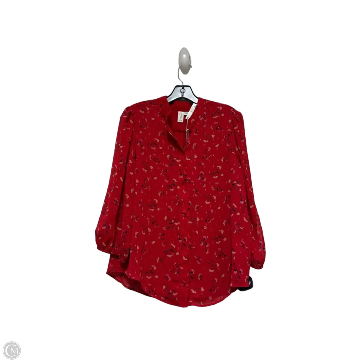 Top Long Sleeve By Joie In Red, Size: M