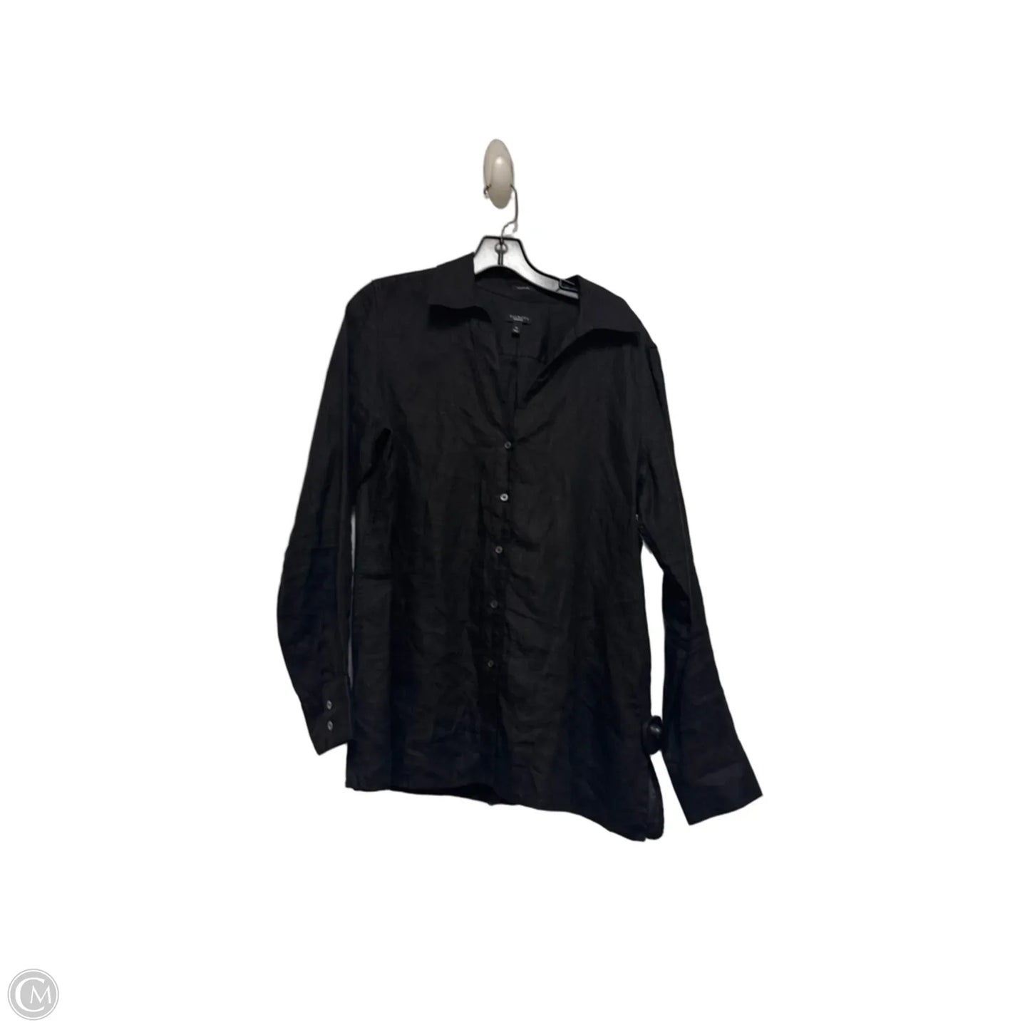 Top Long Sleeve By Talbots In Black, Size: Xl