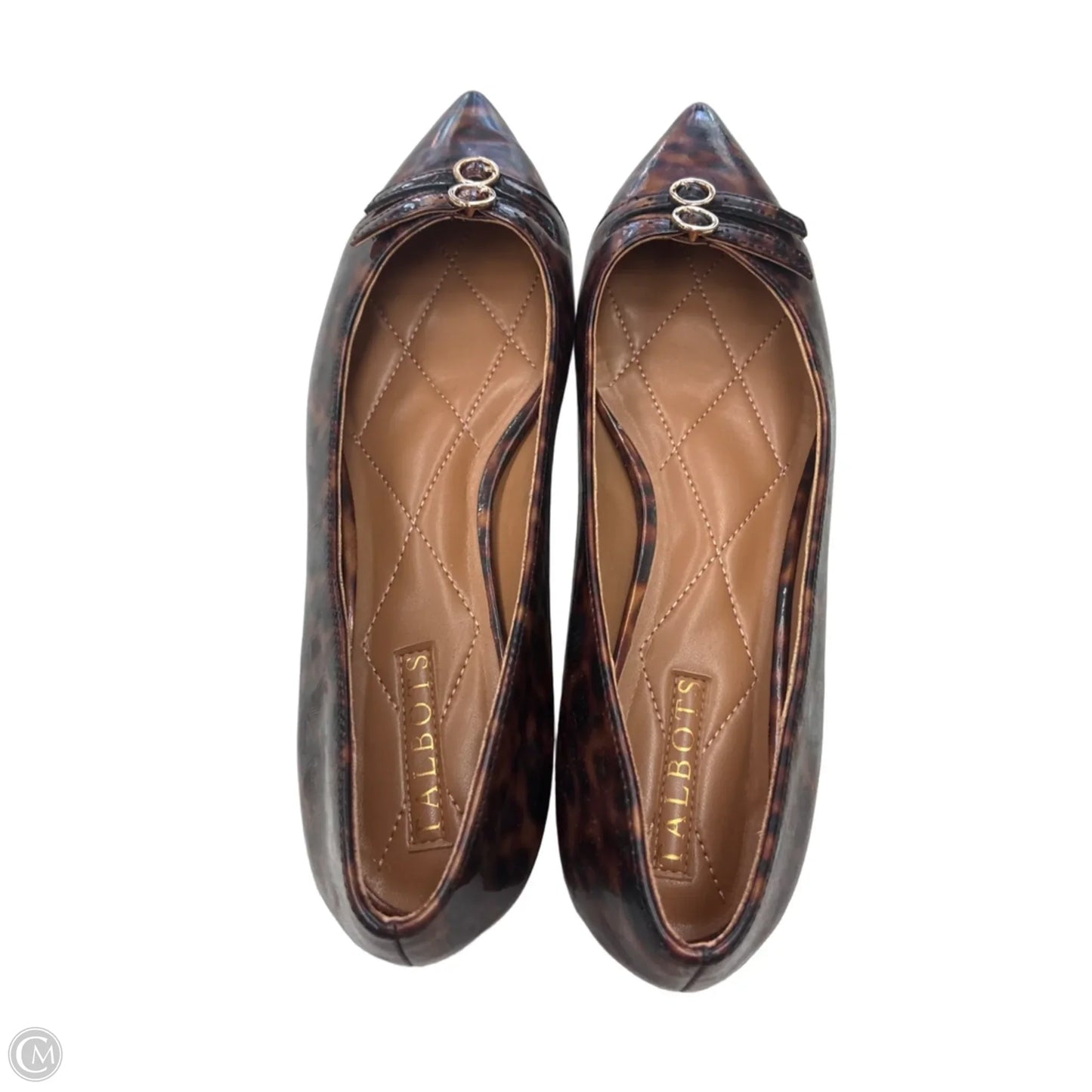 Shoes Flats By Talbots In Animal Print, Size: 8