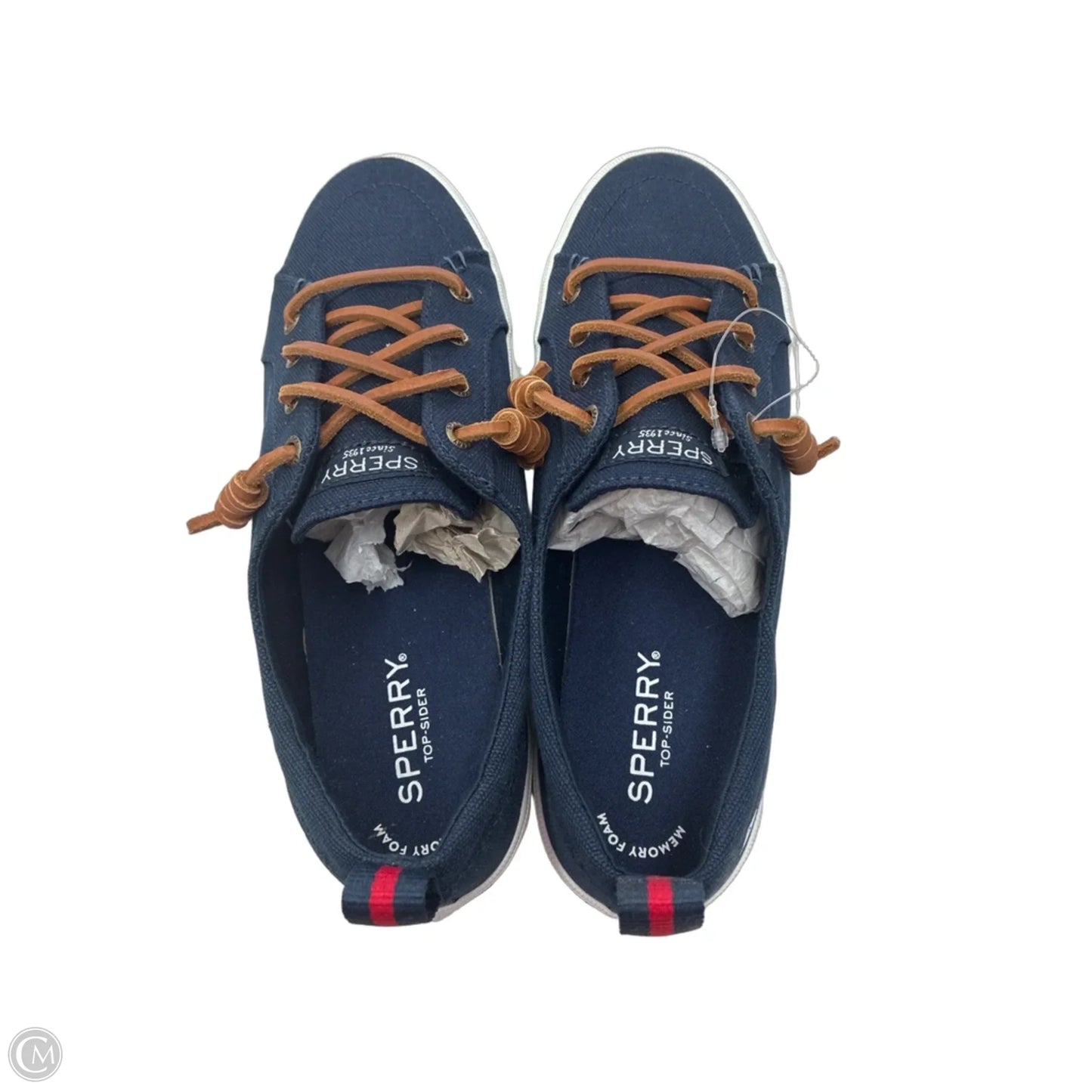 Shoes Sneakers By Sperry In Blue, Size: 7.5