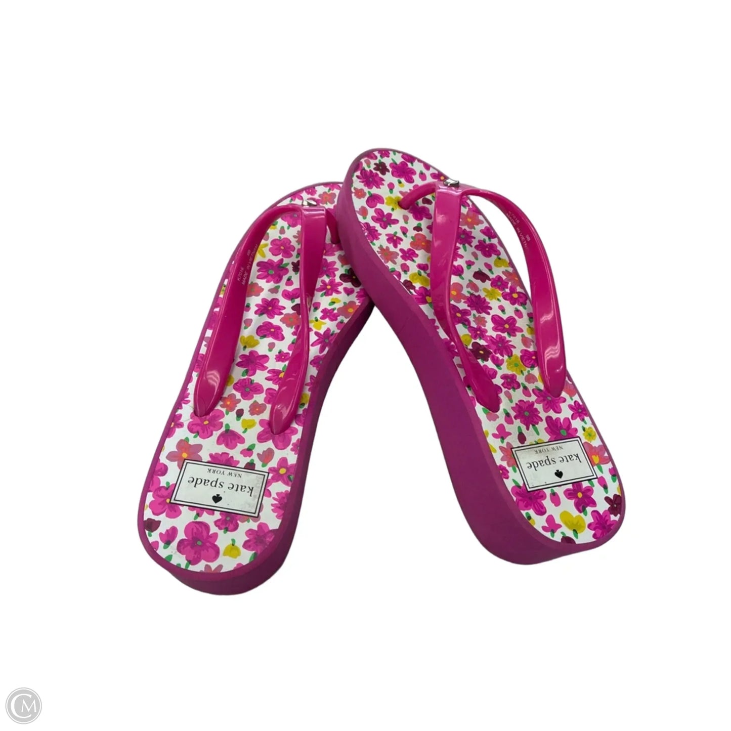 Sandals Designer By Kate Spade In Floral Print, Size: 9