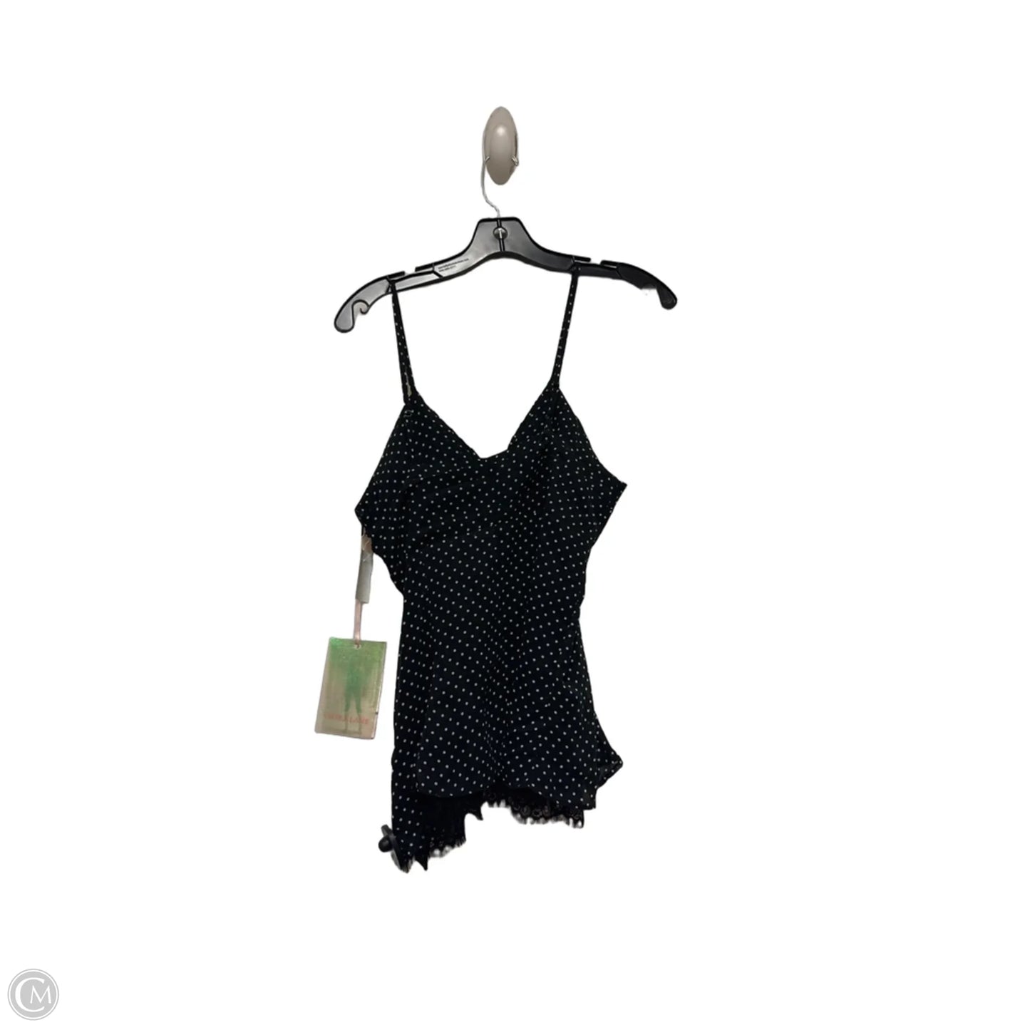 Top Sleeveless By Clothes Mentor In Polkadot Pattern, Size: M