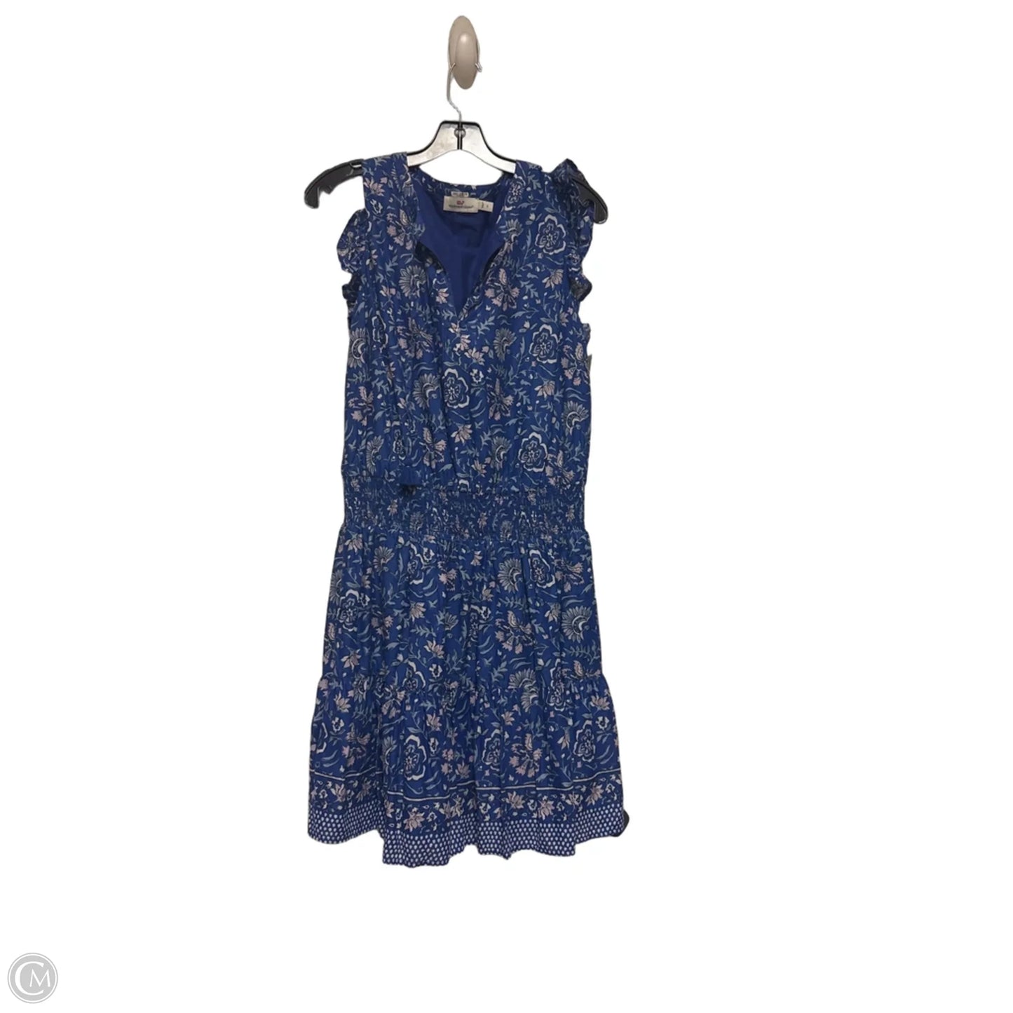Dress Casual Short By Vineyard Vines In Blue, Size: S