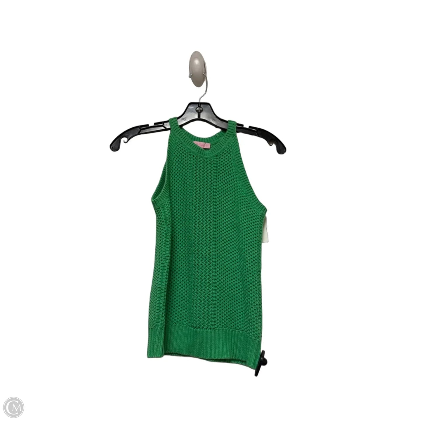 Top Sleeveless Designer By Lilly Pulitzer In Green, Size: Xs