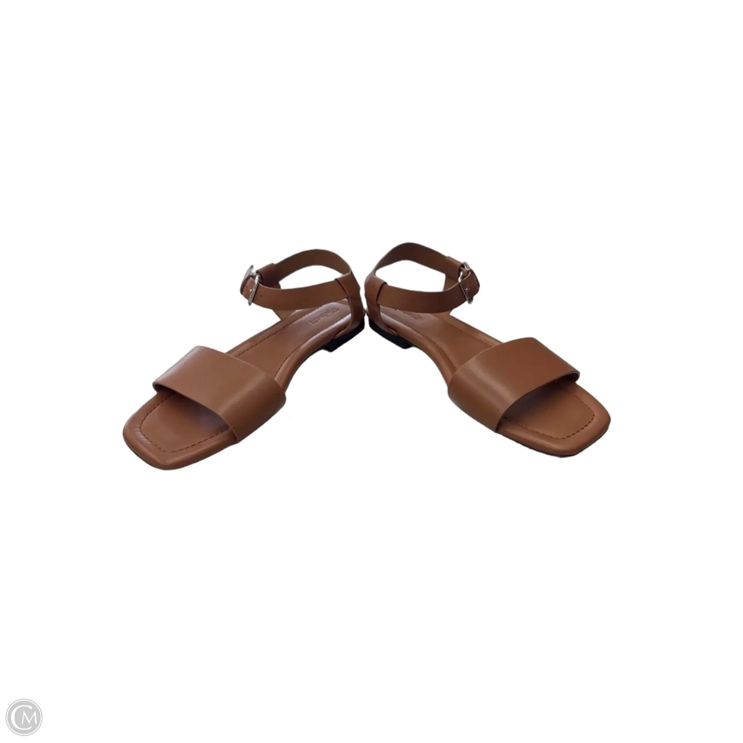 Sandals Flats By Madewell In Brown, Size: 9.5