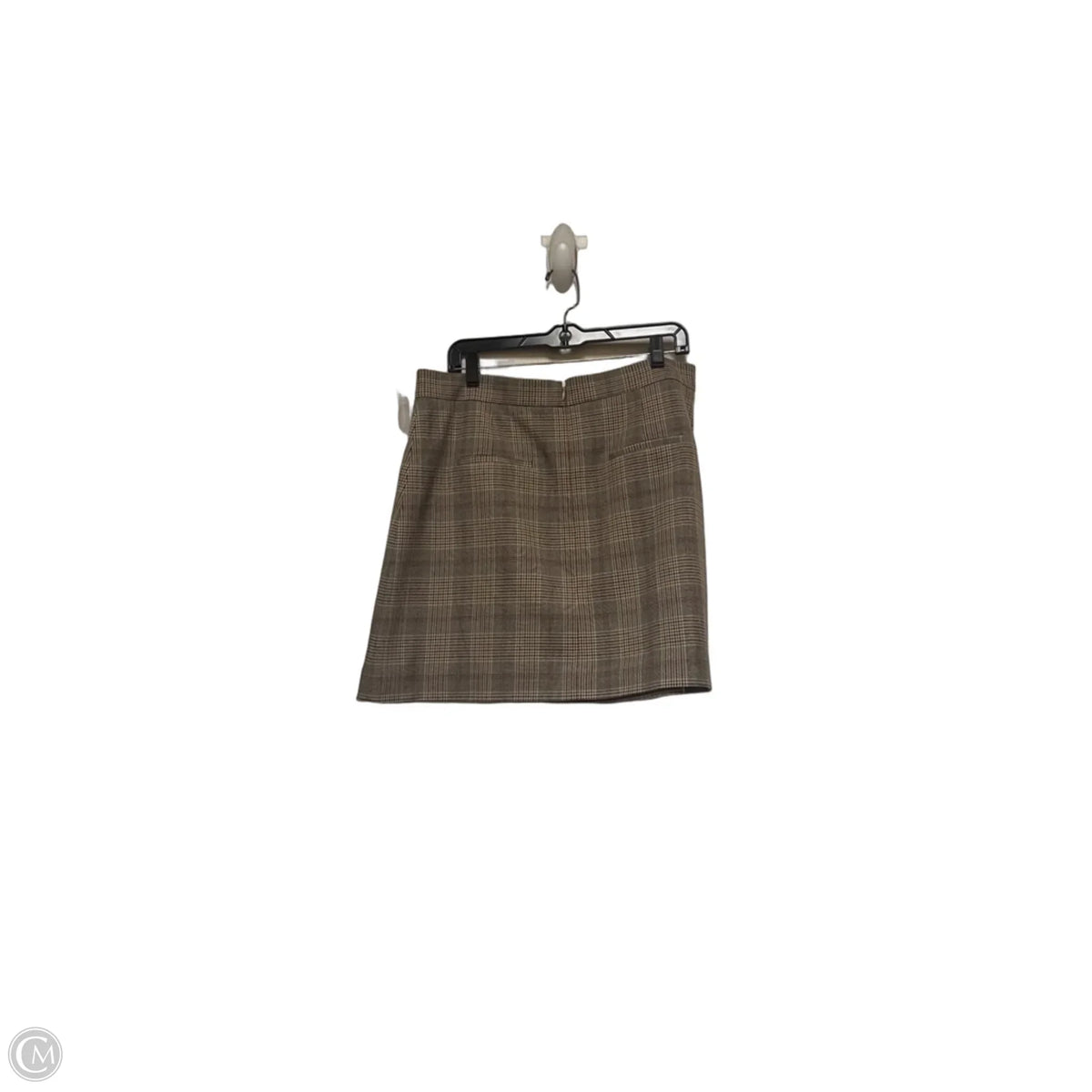 Skirt Mini & Short By Antonio Melani In Plaid Pattern, Size: 14