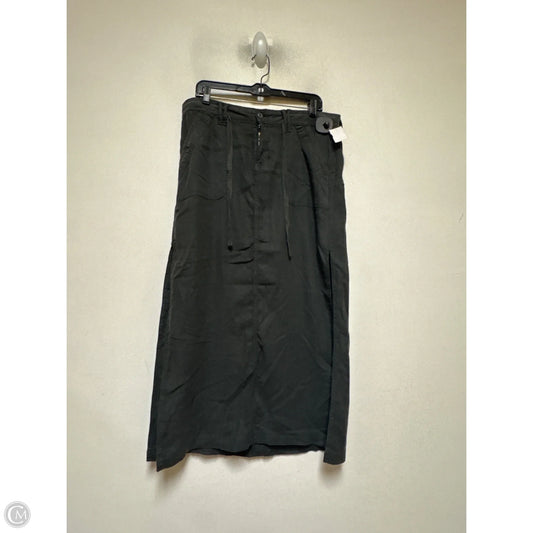 Skirt Maxi By American Eagle In Grey, Size: 10