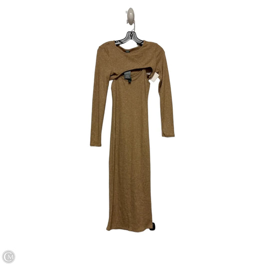 Dress Casual Maxi By Wild Fable In Tan, Size: M