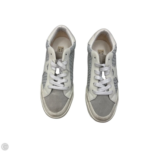 Shoes Sneakers By Vintage Havana In Cream & Grey, Size: 8.5