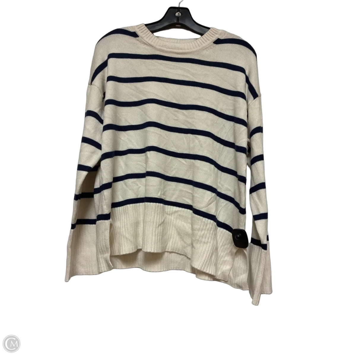Sweater By J. Crew In Striped Pattern, Size: M