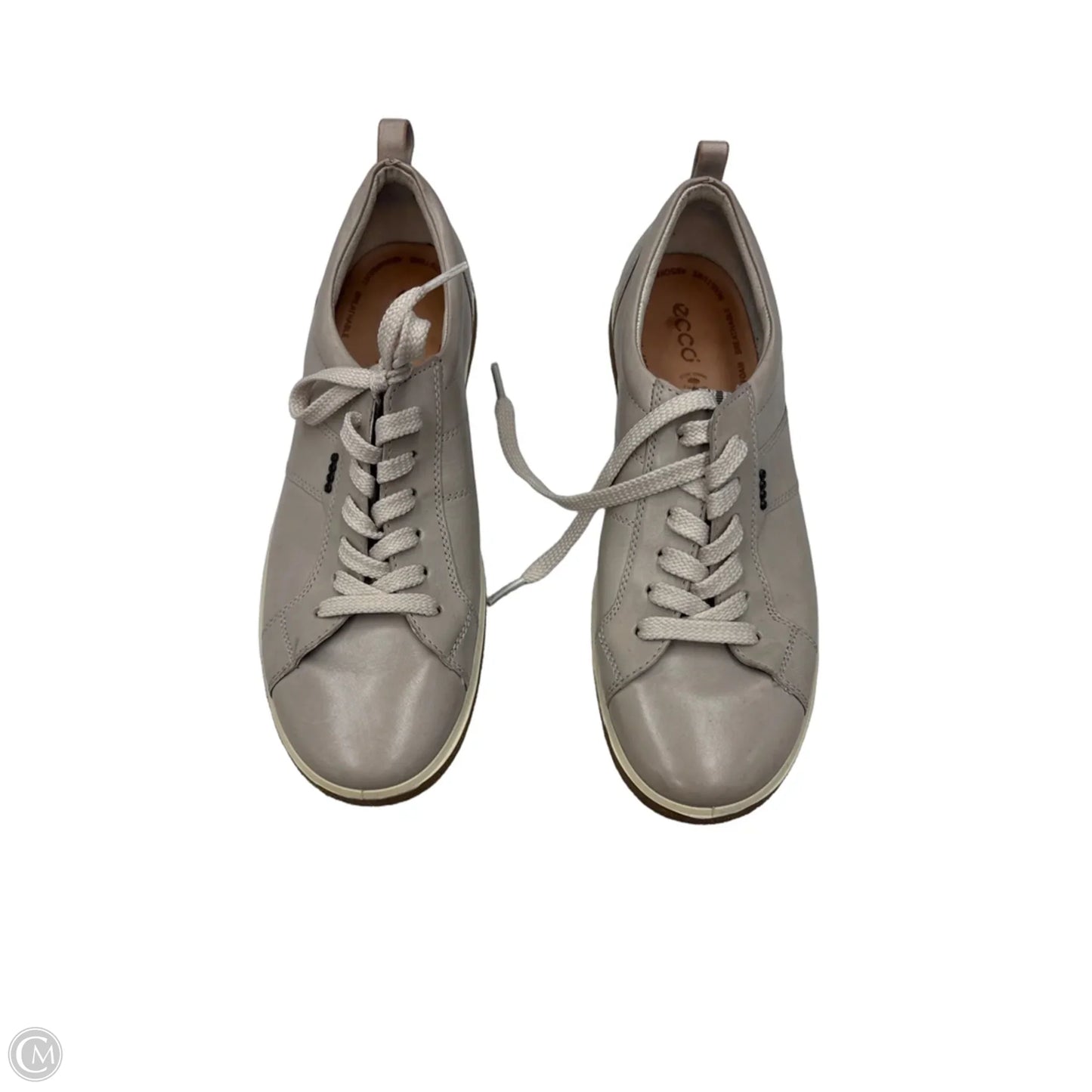 Shoes Sneakers By Ecco In Tan, Size: 9