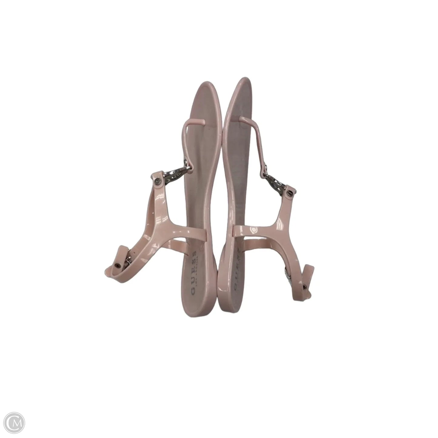 Sandals Flats By Guess In Pink, Size: 7