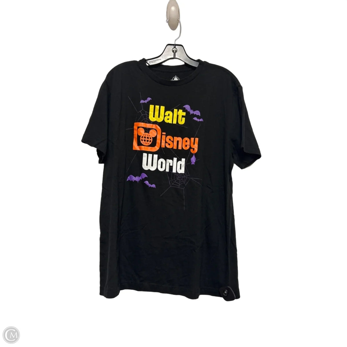 Top Short Sleeve Basic By Disney Store In Black, Size: L