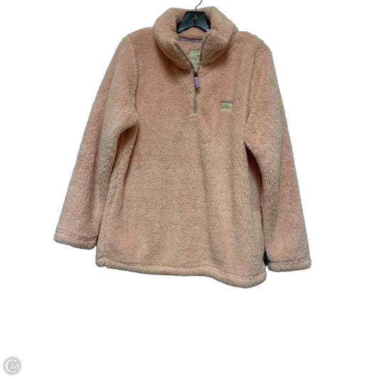 Jacket Faux Fur & Sherpa By Simply Southern In Pink, Size: M