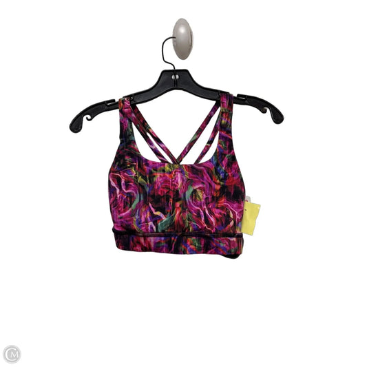 Athletic Bra By Lululemon In Multi-colored, Size: 4