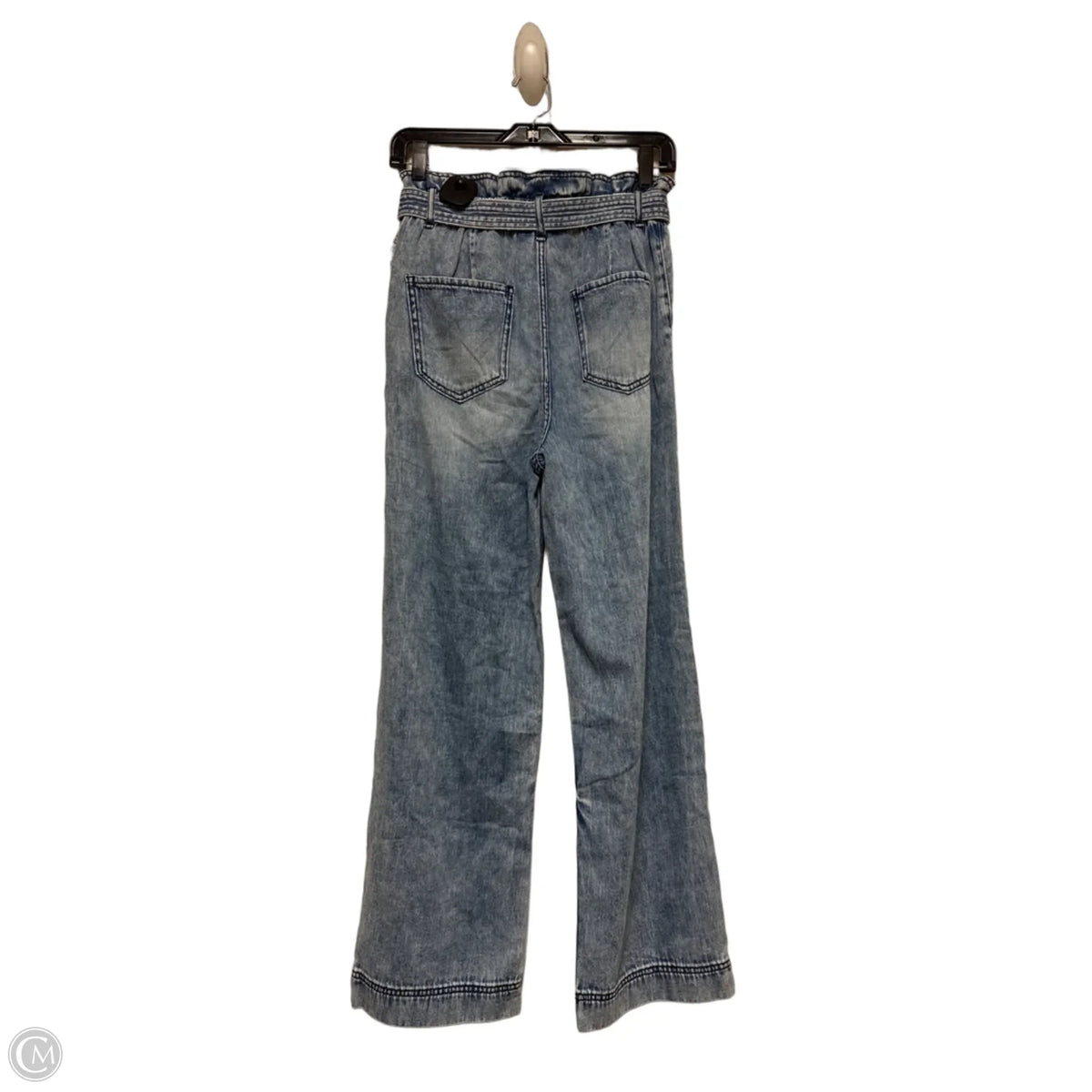 Jeans Straight By Sam Edelman In Blue Denim, Size: 2