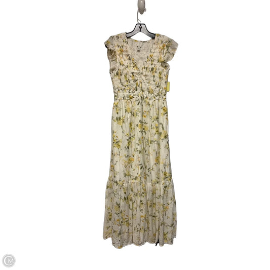 Dress Casual Maxi By Joie In Floral Print, Size: Xl